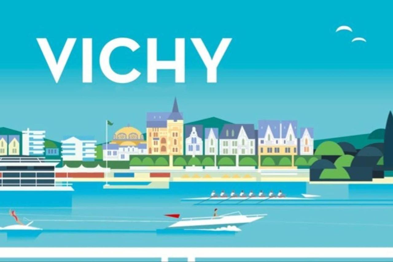 Atelier Des Reves Lägenhet Vichy Exteriör bild